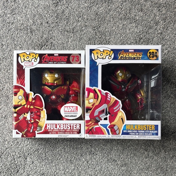 Marvel’s Hulkbuster Funko Pop Set - Picture 1 of 4